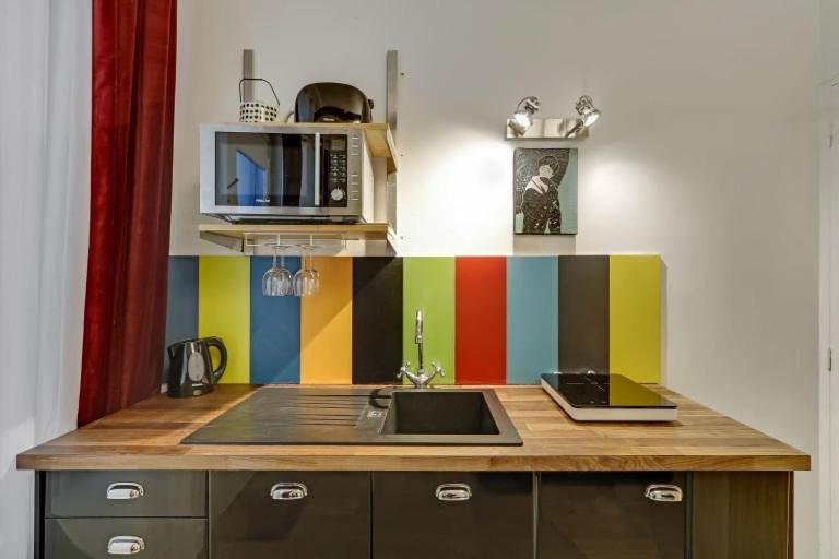 A Sweet Studio in Montparnasse - Boulevard du Montparnasse Parijs Buitenkant foto